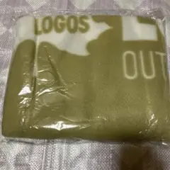 LOGOS 大きなブランケット オリーブグリーン