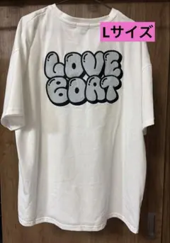 新品　ラブボート 半袖　ワッペン　tシャツ アベイル　デニム ホワイト　Lのサムネイル