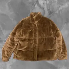 ZARAブラウン ファスナージャケット