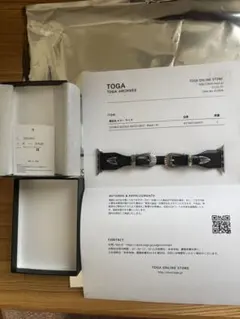 週末価格 DOUBLE BUCKLE WATCH BELT / TOGA TOO