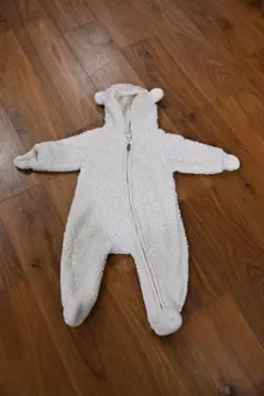 H&M　くま耳　フード付き　カバーオール　68cm 6mサイズ