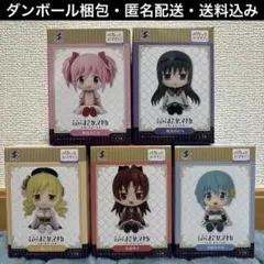 魔法少女まどか‪☆マギカ　ぺたっとおすわりフィギュア　全5種フルコンプリート②