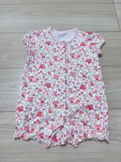 ホットビスケッツ　半袖カバーオール６０〜７０サイズ