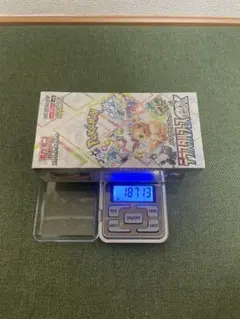 ポケモンカードゲーム　テラスタルフェスex boxシュリンク付き　高重量