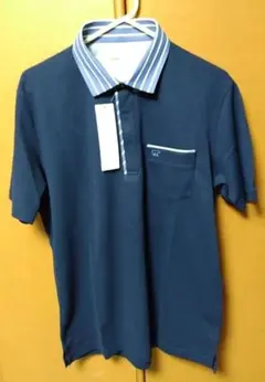 新品 Harriss 吸湿速乾 ボタンダウンポロシャツ NAVY 38S - メルカリ