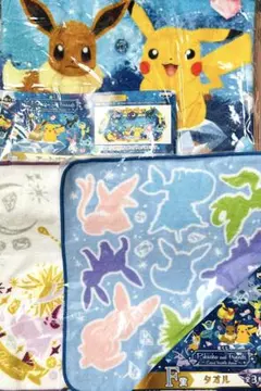 ポケモン 一番くじ アートバスタオルEievui twinkle dream