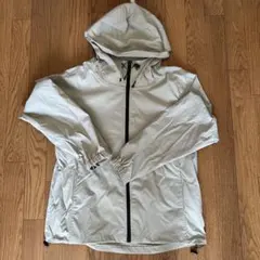 DANTONダントン ナイロンフードアウターM(L相当)撥水コート グレージュ