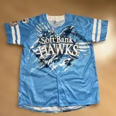 SoftBank Hawks ファイト九州デー　ユニフォーム Lサイズ 水色