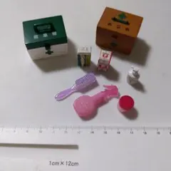 ぷちドラッグストア　リーメント　寄せ集め　ハンパ品　ミニチュア　薬箱
