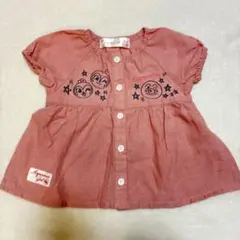 アンパンマン コキンちゃん　ドキンちゃん　女の子　シャツ 80