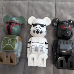 三連休価格までスター・ウォーズ ベアブリック クレベリン コラボ3体セット