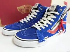 新品 VANS SK8-HI CAP ブルー26.5cm
