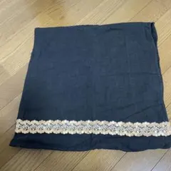 mizuiro-ind⭐︎黒のスパンコール装飾ストール