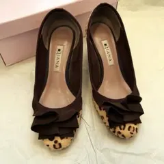 Diana レオパード柄 ハイヒール21.5cm