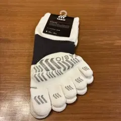 タビオ 5本指ソックス レーシングプラン S ランニング 白