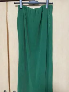 RADIATE グリーンプリーツスカート サイドポケット付