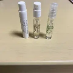 香水サンプル3本