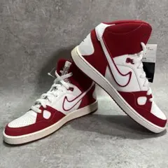 NIKE サンオブフォース MID SL 26.0cmレッド/ホワイト