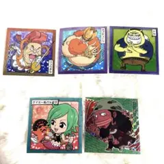 ワンピース　にふぉるめーしょんシール　大海賊ウエハース　魚人　log9.10