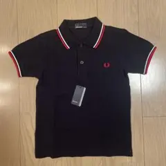 FRED PERRY ポロシャツ 黒 122cm 6-7歳 男の子 トップス - メルカリ