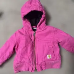 carhartt フード付き ジップアップパーカー 6m