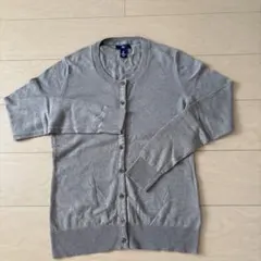 Gap 長袖 クルーネック カーディガン ベージュ M