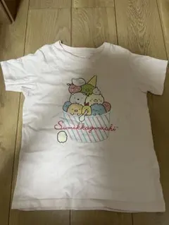 すみっコぐらし 半袖Tシャツ ピンク　130cm