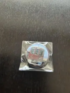 ★非売品★阪神優勝記念　スタシア　阪急電車缶バッチ