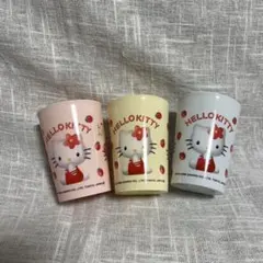 新品　ハローキティ　食器　グラス　マグカップ　ワイングラス　14点セット　レトロ ハローキティ - ハローキティ ワイングラス スワロフスキー