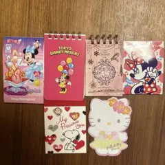 キャラクター メモ帳セット