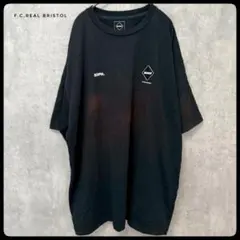 ✅️　F.C.Real Bristol　ビッグロゴ　Tシャツ　XL　黒のサムネイル