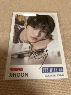 TWS サイン ポストカード TWS K-POP サイン入りフォトカード - メルカリ