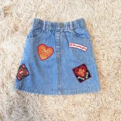 100【デニムスカート】