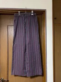 ワイドパンツ　ハンドメイド