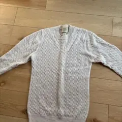 JOURNAL STANDARD ケーブルニットセーター L ホワイト