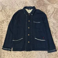 Lサイズ★Pal'las Palace パラスパレス 藍染めコットンジャケット