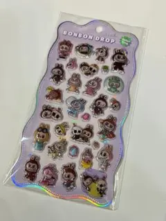 ラブブ　ボンボンドロップシール　ぷくぷくシール　シール　らぶぶ