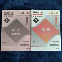 共通テスト　Jシリーズ　 2025 対策問題集 5 国語