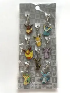 ポケモンセンター　メタルチャーム　イーブイ　シャワーズ　サンダース　ブースター