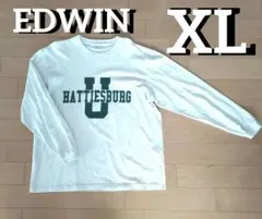 EDWIN　エドウィン　ロンTシャツ　メンズ　ゆったり