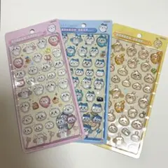 【3枚セット】 ちいかわ ボンボンドロップシール うるちゅるポップシール