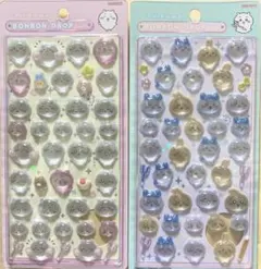 国内正規品　ボンボンドロップシール　ちいかわ　うさぎ　ハチワレ　2枚セット　新品