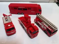 トミカ 消防車 ミニカーセット 4台