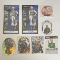 にじさんじ イブラヒム 8点 カード ステッカー 缶バッジ