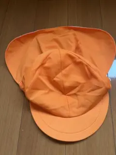 ジャクエツ　帽子　オレンジ