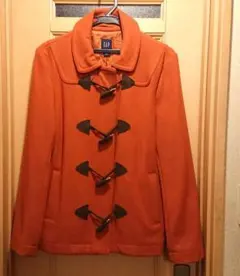 GAP ダッフルコートオレンジのサムネイル