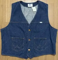 80s WRANGLER デニムベスト USA製