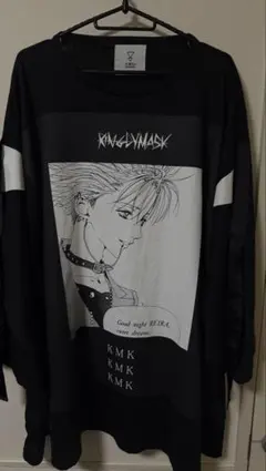入手困難 KINGLYMASK NANA ワイドアームレイヤードビッグTシャツのサムネイル