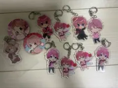 すとぷり さとみくん　アクリルキーホルダー 缶バッジ グッズまとめ売り