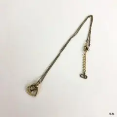 Christian Dior クリスチャンディオール ネックレス ハート CD